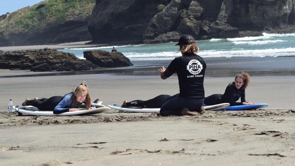 Piha Surf Lesson